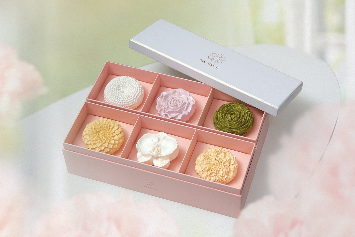 BOXFUL OF 6 BLOOMS (CLASSIC & PREMIUM)